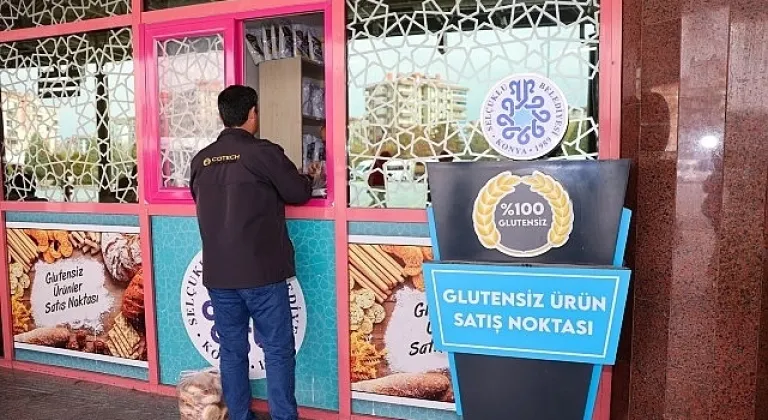 Selçuklu Belediyesi tarafından dört yıl önce faaliyete geçirilen Glütensiz Satış Noktası çölyak hastalarına hizmet vermeye devam ediyor.