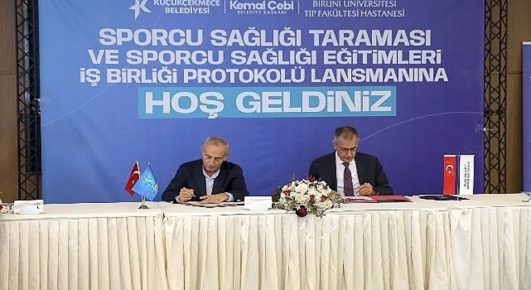 Sporcu Sağlığı Taraması ve Sporcu Sağlığı Eğitimleri İşbirliği Protokolü'nün Lansmanı Yapıldı