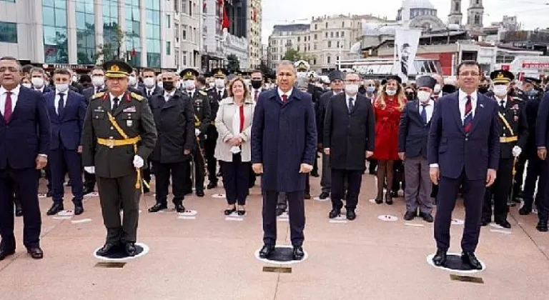 Taksim’de 98’nci Yıl Anması