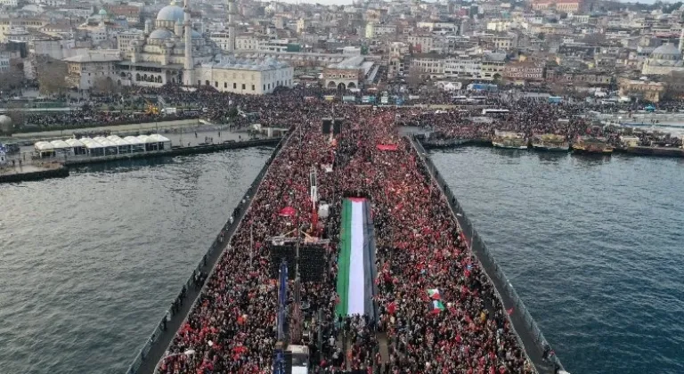 Tarihi yürüyüşten haykırdılar!