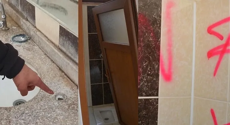 Tarsus Kültür Park İçerisindeki 3 Tuvalete Çirkin Saldırı