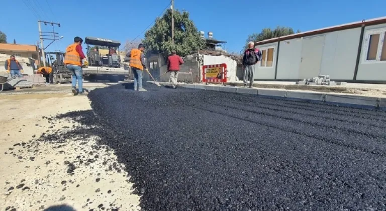 Tarsus Yeşil Mahalle’de Kapsamlı Asfalt Çalışması