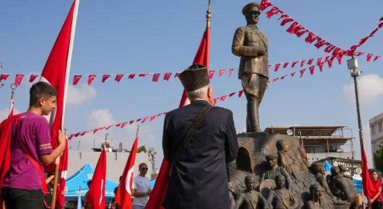 Tarsus'ta 30 Ağustos Zafer Bayramı Coşkuyla Kutlandı