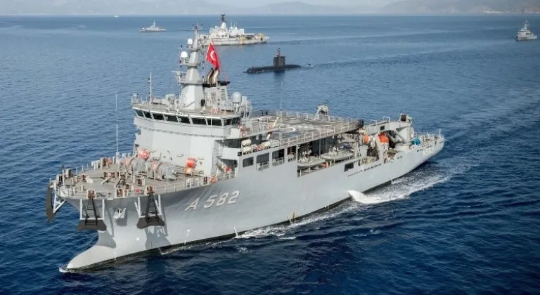 TCG Alemdar Mudanya İskelesi'ne demirleyecek