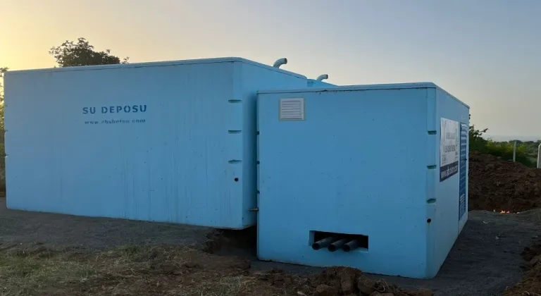 TESKİ, Prefabrik Depolarla İçme Suyu Temin Projelerine Hız Katıyor