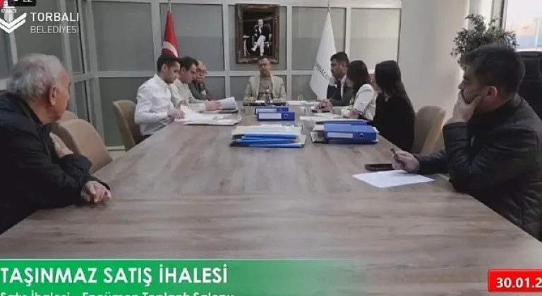 Torbalı Belediyesi'nden şeffaf ihale