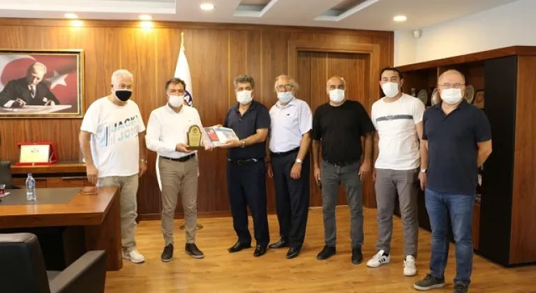 Türk Dünyası Gazeteciler Federasyonu’ndan TSO’ya ziyaret