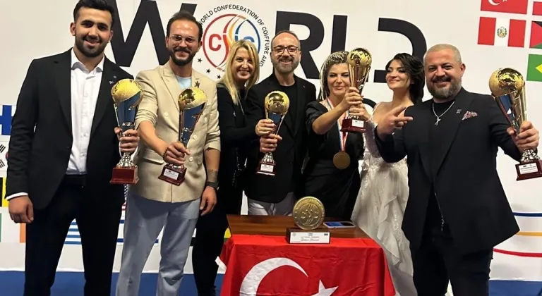 Türk Kuaförler İtalya'da Uluslararası Şampiyonada Birinci Oldu