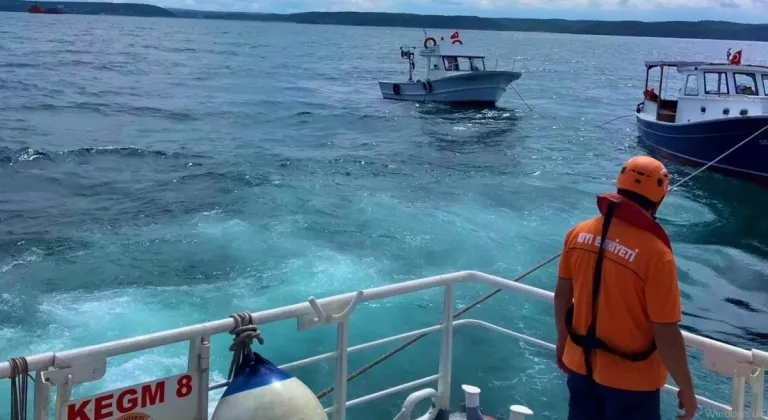 Türkeli Feneri Açıklarında Tekne Makine Arızası Yaşadı