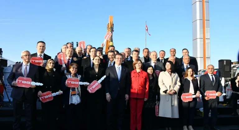 Türkiye Belediyeler Birliği'nden belediyelere 246 araçlık hibe