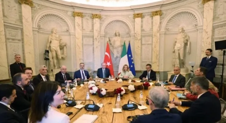 Türkiye ile İtalya Arasında 4. Hükûmetlerarası Zirveye Start Verildi