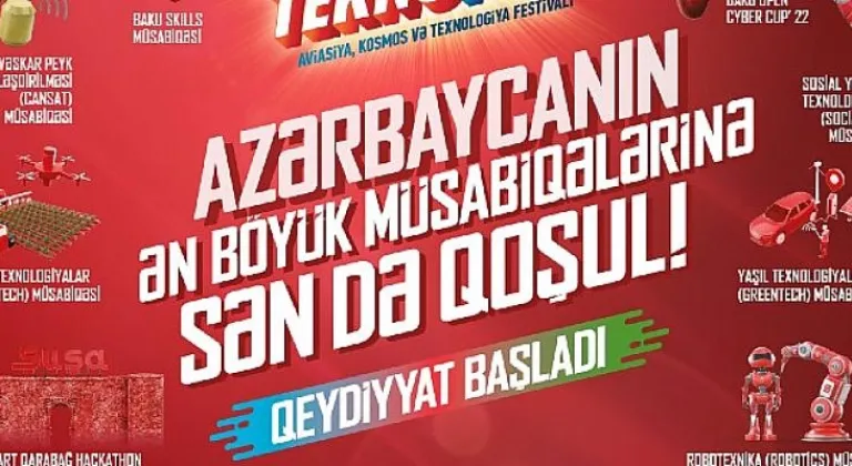 Türkiye’nin Gururu, Rekorların Festivali TEKNOFEST Azerbaycan’da