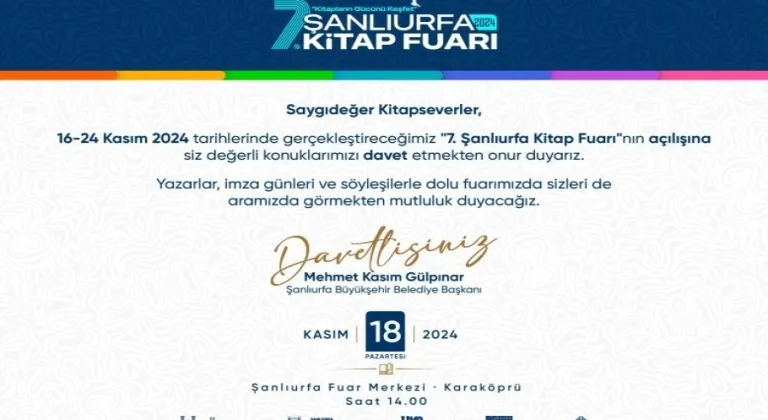 Ünlü Yazar ve Şairler Kitap Fuarında Buluşacak