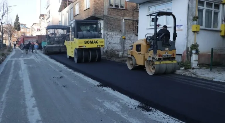 Ünye'de Sıcak Asfaltla Konforlu Ulaşım