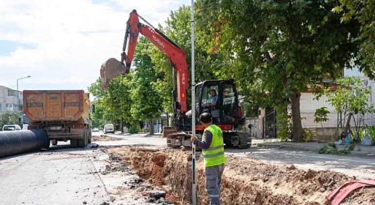 Urla Çeşmealtı'nda su baskınları bitecek
