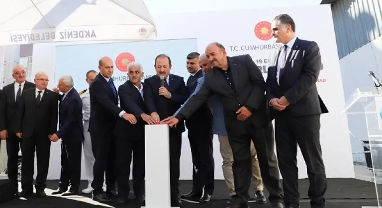 Vali Pehlivan Gündoğdu muhtarlık hizmet binasının temelini attı