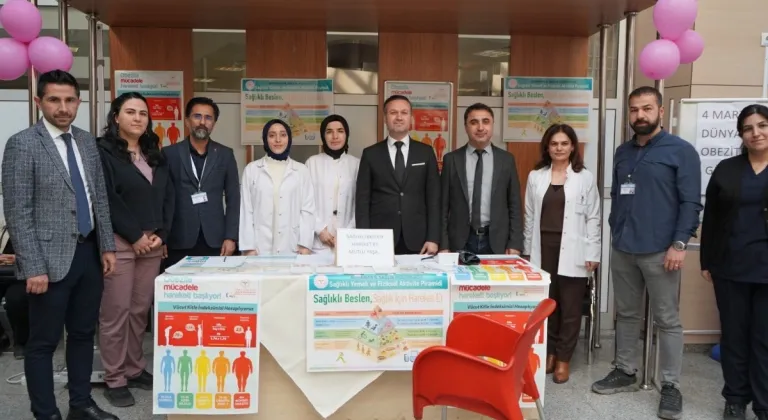 Vatandaşlar obeziteye karşı bilgilendirildi