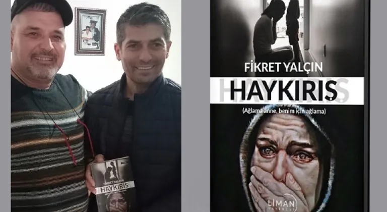 Yalçın'dan ikinci kitap Haykırış kitabevlerinde yerini aldı