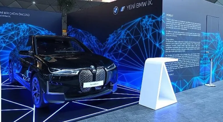 Yeni BMW iX 13-30 Kasım Tarihlerinde Kanyon AVM’de Meraklılarıyla Buluşuyor