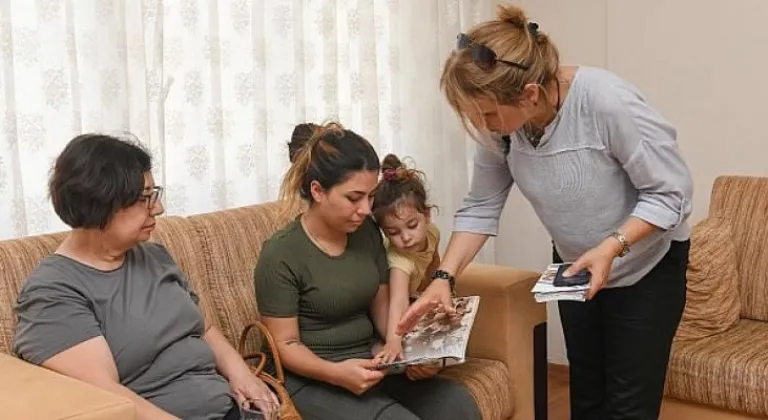 Yenişehir Belediyesi ev ziyaretleriyle aileleri projeye dâhil ediyor