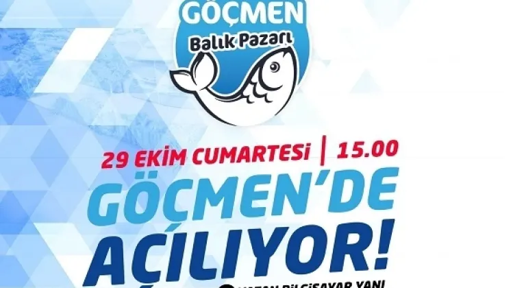 Yenişehir Belediyesi Göçmen Balık Pazarı 29 Ekim’de açılıyor