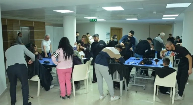 Yenişehir Belediyesinden depremzedelere kişisel bakım hizmeti