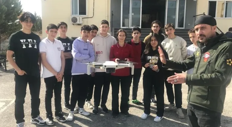 Yenişehir Belediyesinden lise öğrencilerine drone eğitimi 