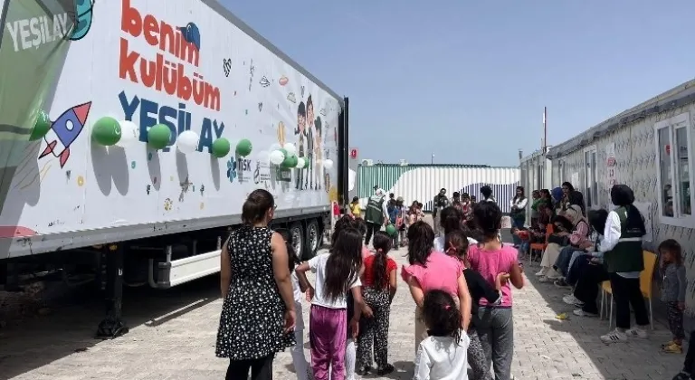 Yeşilay Tırı Malatya'da Yeniden Yollarda