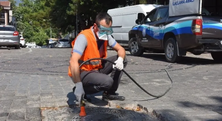 Yıldırım’da ilaçlama çalışmaları sürüyor