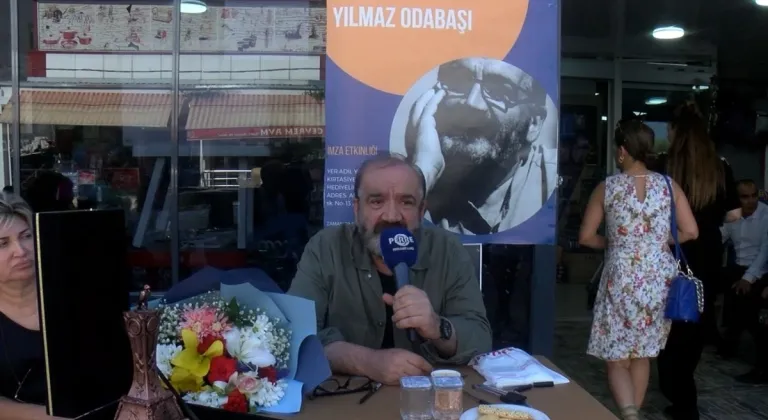 Yılmaz Odabaşı Adıyaman'daydı: Ünlü yazarlar okurlarıyla bir araya geldi   - Videolu Haber