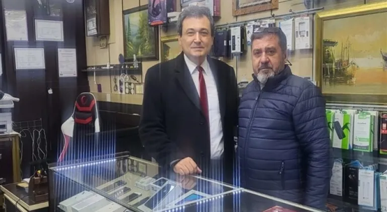 Zafer Partili Tekdemir'den CEPDER Başkanı Şen'e ziyaret