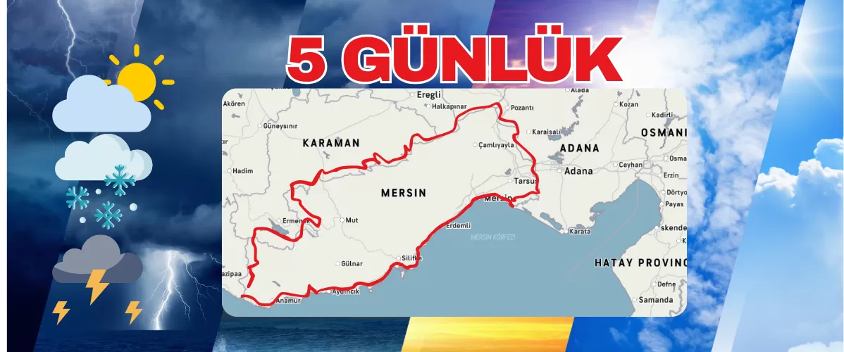 Mersin’de Dondurucu Ayaz Kapıda! 5-9 Ocak Hava Durumu ve Çiftçiye Kritik Uyarı