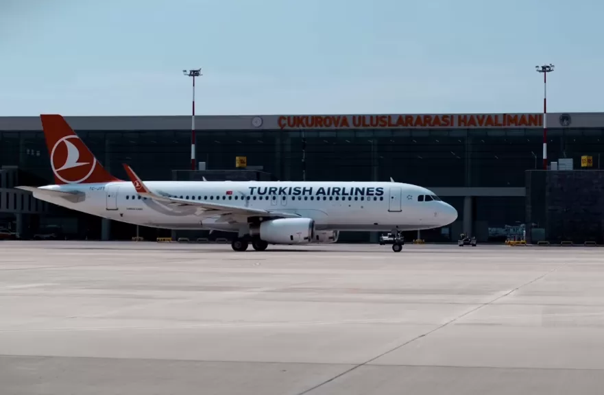 Çukurova Havalimanı artık uluslararası transit merkezi