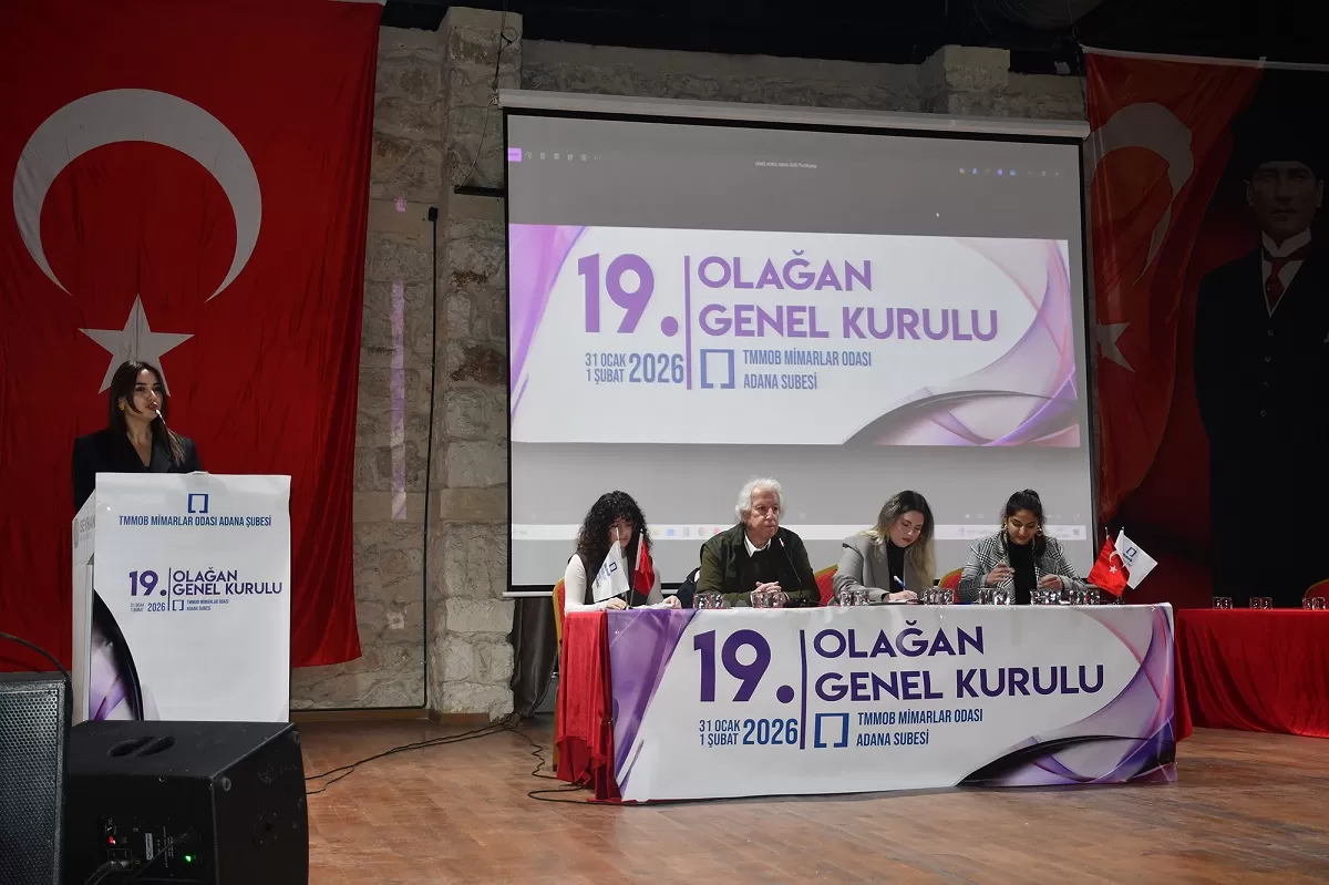Mimarlar Odası Adana’da Tarih Tekrar Yazıldı: Canan Aksu Güven Tazeledi
