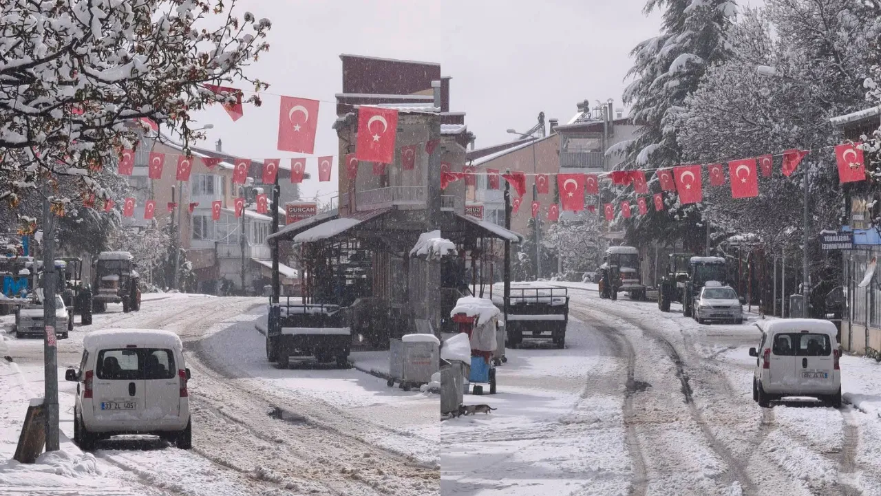 Mersin’de Şaka Gibi Olay: Mayıs Ayında Lapa Lapa Kar Yağdı!